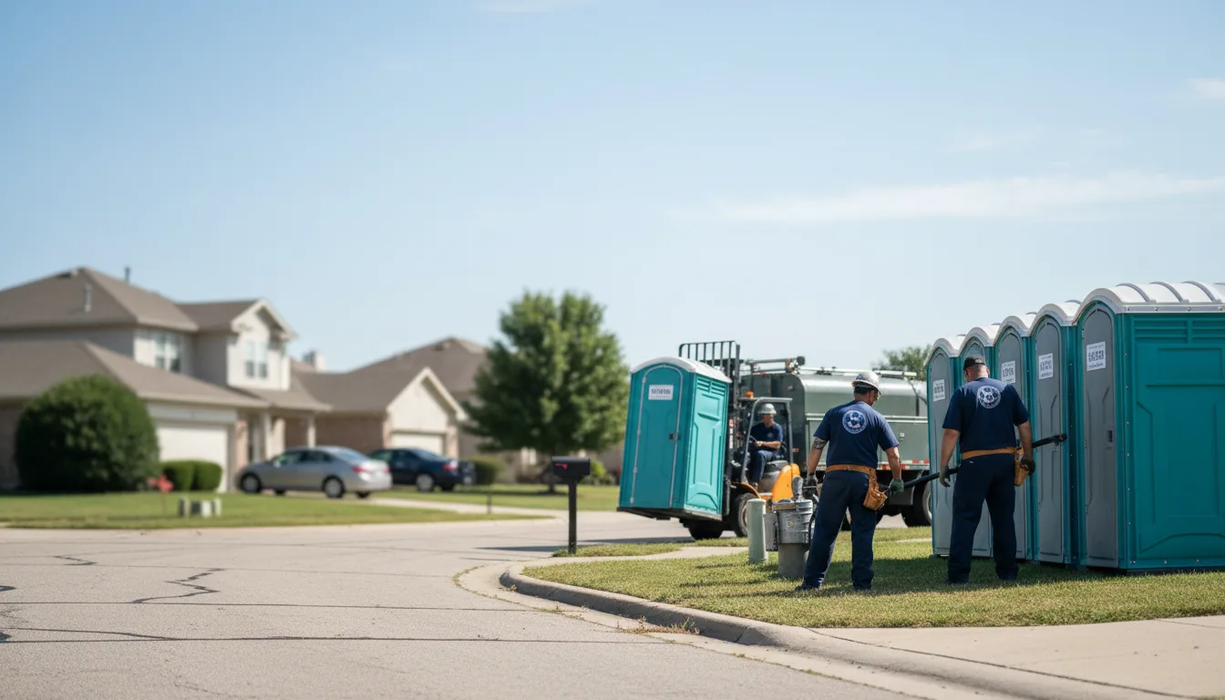 Porta Potty Rental in West Pittsburg, PA near me